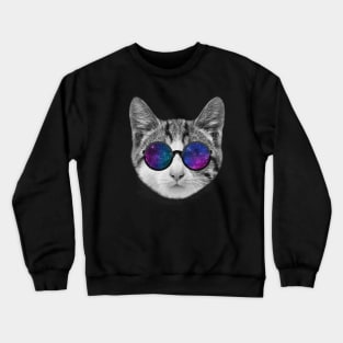 Galaxy Cat Crewneck Sweatshirt